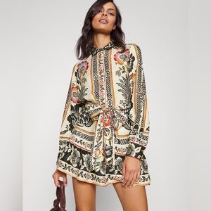 Farm Rio Romantic Garden Mini Dress NWT Medium